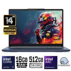 LENOVO - Laptop IdeaPad Slim 5 14IMH10 Intel Core Ultra 9 185H Ram 16Gb SSD 512Gb 14"WUXGA Oled FreeDos