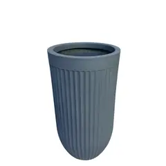 GENERICO - MACETA ROMANO GRIS 62X33CM