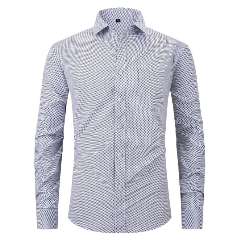 Camisa de cuadros elástica