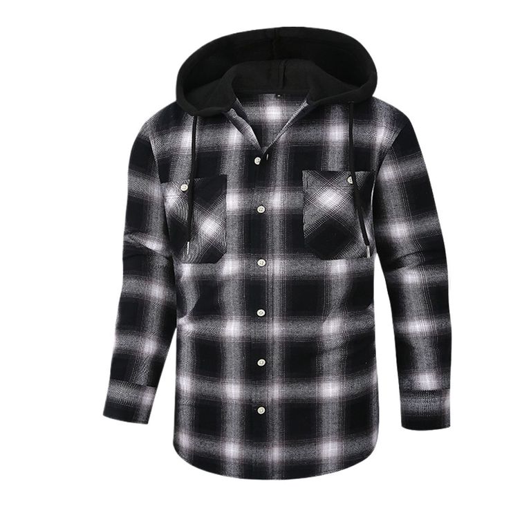 Camisas con capucha para hombre