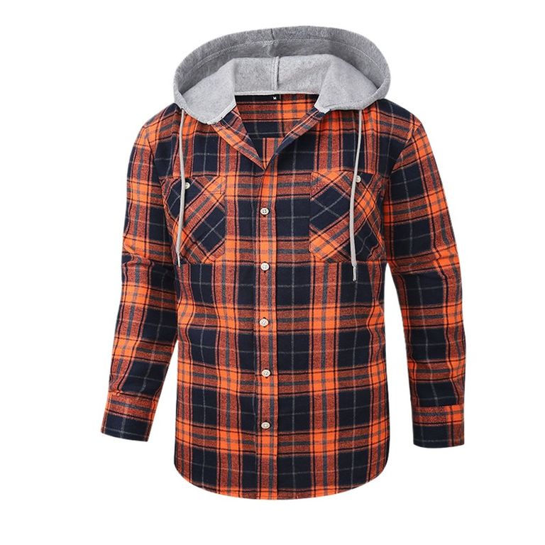 Camisas con capucha para hombre