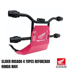 GENERICO - SLIDER ROSAA HONDA NAVI 04 TOPES C/ CUBRECARTER