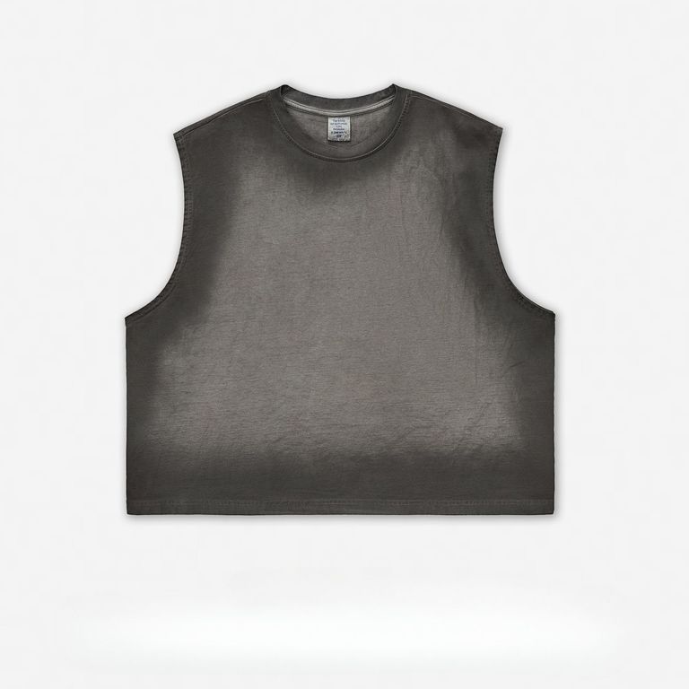 Camisa de manga corta para hombre - Gris