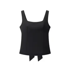 TIOZONEY - Polera Sin Mangas Mujer - Negro