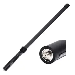 GENERICO - Antena Táctica SMA Female 72cm Alta Ganancia 5.2dBi Para Radios Baofeng Quansheng TYT