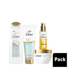 DOVE - KIT x4 Bond Intense Repair SH + ACC + MASC + SERUM