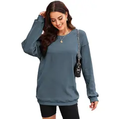 TIOZONEY - Sudadera holgada de mujer