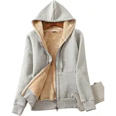 TIOZONEY - Chaqueta térmica con capucha para mujeres