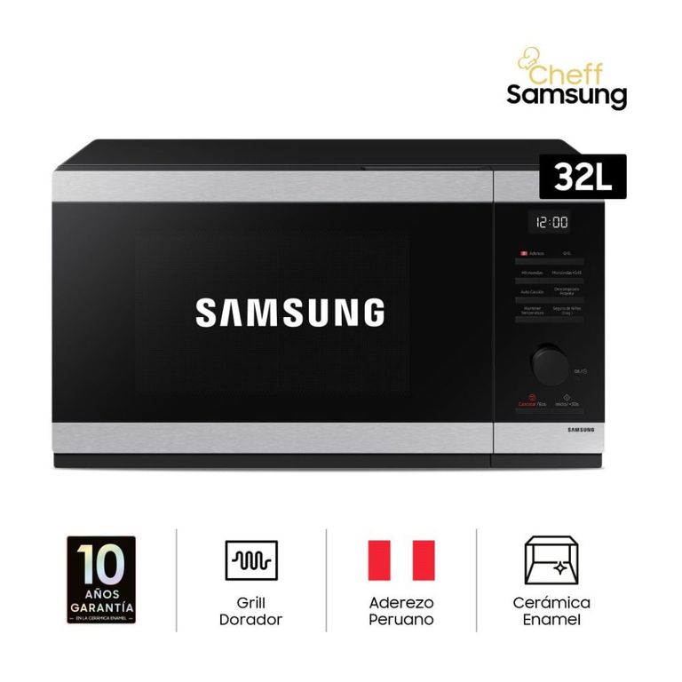 Horno Microondas 32L 900W MG32DG4524AGPE con Dorador