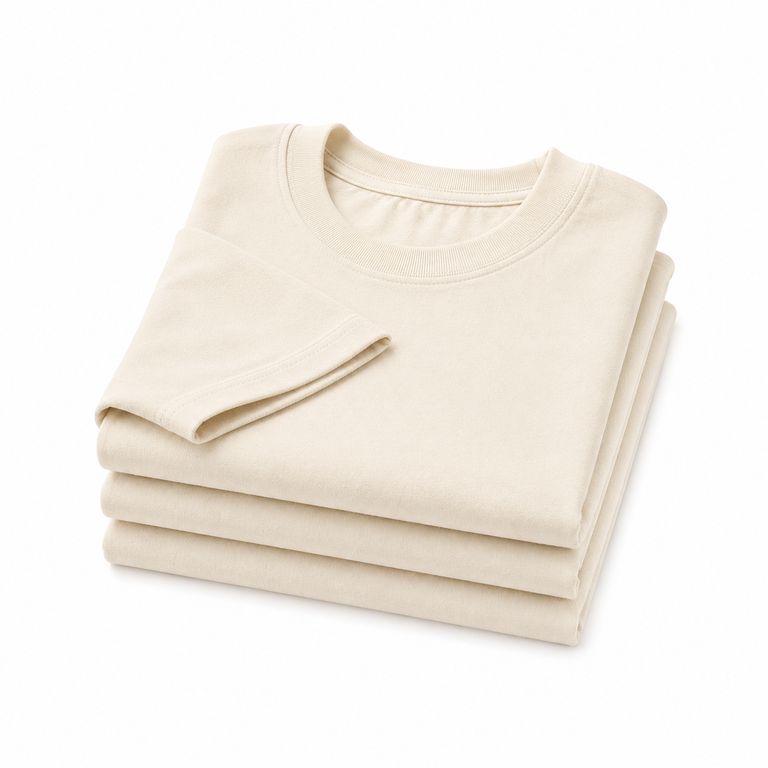 TRIPACK POLOS OVERSIZE PERLA