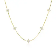 ELAHIA JOYERIA - COLLAR ROSETA GOLDEN