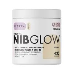 NIBRAY - Colageno con Resveratrol Biotina Zinc y Vitamina C NibGlow Premium
