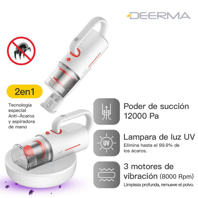 Aspiradora Anti-Ácaros y de Mano CM1300 - 2 en 1