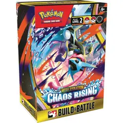 POKEMON - Cartas TCG - Paquetón Chaos Rising Build Battle 80 Cards Español