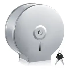 EVERSO - Dispensador Papel Higienico Industrial Acero Inoxidable 304 Plateado