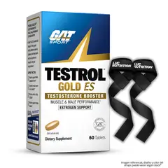 GAT - Testrol Gold 60 Tabletas Booster T - Sport + Straps