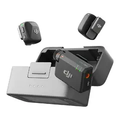 DJI - Mic Mini (2TX + 1RX + Estuche de Carga) Microfono Inalambrico