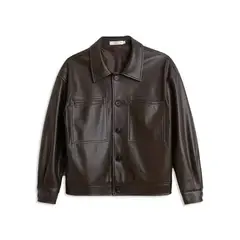 TIOZONEY - Chaqueta de PU para motocicletas masculinas