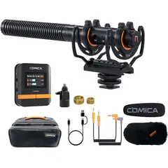 COMICA - VM40 Micrófono boom inalámbrico