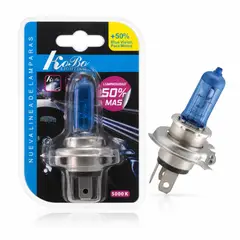 OEM - Foco H4 Para Moto Blue Vision Blanco Frío 35W