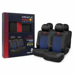 OEM - Cubre Asientos Delanteros Racing Universal Azul