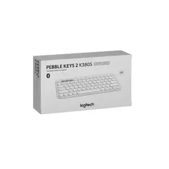 LOGITECH - Teclado Inalámbrico Pebble Keys 2 K380s Blanco