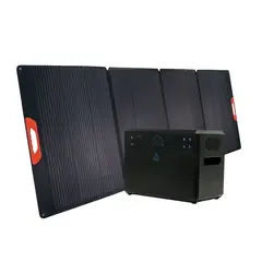 TRANSLINE - COMBO Estacion De Energia Portatil 2000w + Panel Solar 400w