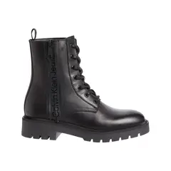 CALVIN KLEIN - BOTIN COMBAT MID LACEUP BOOT ZIP WN