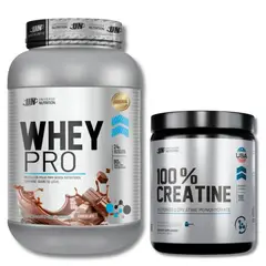 Universe Nutrition - Proteína Whey Pro 1.1Kg Chocolate + 100% Creatina Monohidratada Micronizada 250Gr