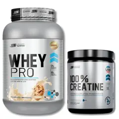 Universe Nutrition - Proteína Whey Pro 1.1Kg Cookies + 100% Creatina Monohidratada Micronizada 250Gr