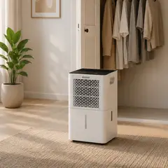 Alfano - Deshumedecedor Cobertura 20 m² 17 Ltr/día 190W Deshumidificador Q17