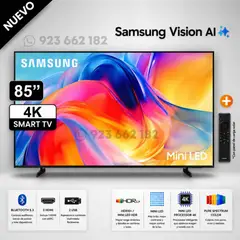 SAMSUNG - Televisor 85 Mini LED M70H 4K Vision AI Smart TV 2026