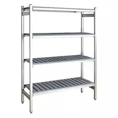 FRITECSA - Estantería De Aluminio Rígido 1.22x0.45x1.70