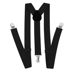 KAST PE - Tirantes Ajustables Unisex Suspendedores - Negro