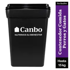 CANBO - Contenedor para Comida de Perro y Gato hasta 15 kg