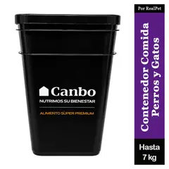 CANBO - Contenedor para Comida de Perro y Gato hasta 7 kg M2