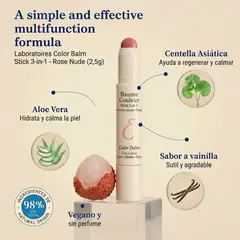 EMBRYOLISSE - COLOR BALM 3-IN-1 STICK Nude pink 2,5G