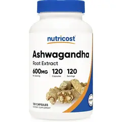 Nutricost - Ashwagandha 600 mg - 120 cápsulas