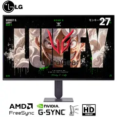 LG - Monitor Gamer UltraGear G4 27G411A-B 27 IPS FHD 144Hz OC 1ms G-Sync FreeSync