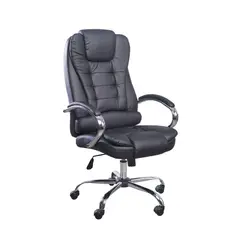 VENSO - Silla De Oficina Giratoria Ergonómica Presidencial RTA-C7681 Negro