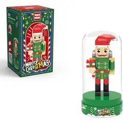 TIOZONEY - 1pcs Cascanueces Navidad Bloque Juguetes