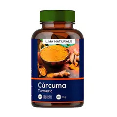 LIMA NATURALS - Cápsulas de Curcuma - 100 Capsulas