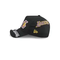 New Era - Gorra LA Lakers NBA All Over 9FORTY A-Frame Negro