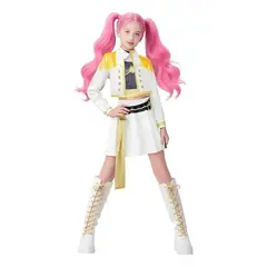 TIOZONEY - Disfraz Niñas Caza Demonios K-pop Rumi Zoey Mira Halloween 100cm