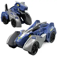 TIOZONEY - Transformable Dino-Coche de Carreras