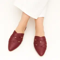 GENERICO - Zapatos mules Mujer Misshus Hilda guinda