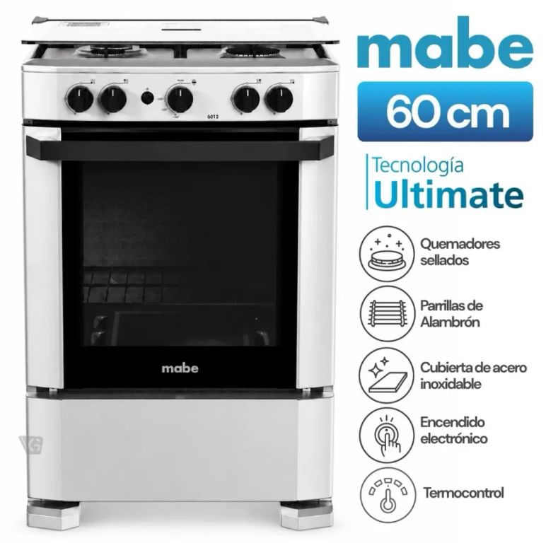 Cocina de piso a Gas 60 cm Silver - CMP6012AG1