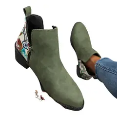 TIOZONEY - Botin De Mujer Moda
