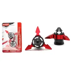 OEM - Slider Anticaída para Moto Rojo Universal Negro