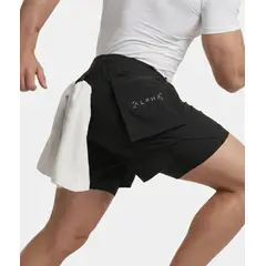 ALPHA FIT - Short deportivo Hombre Correr - Ropa deportiva Gym - Alphafit
